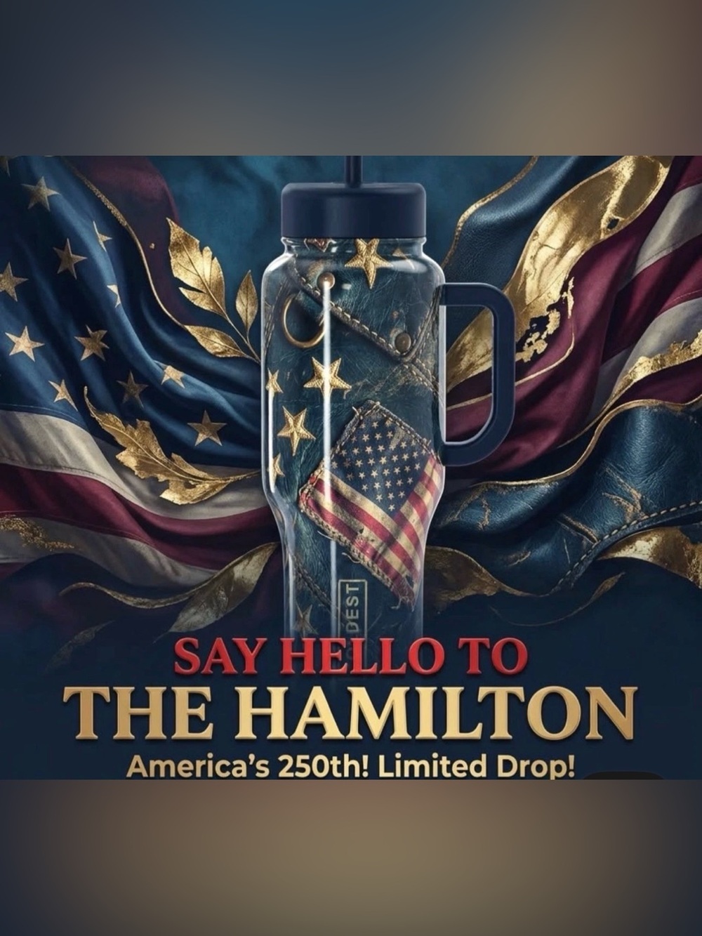COLDEST, Mystery Box Tumbler, 36 oz, The Hamilton